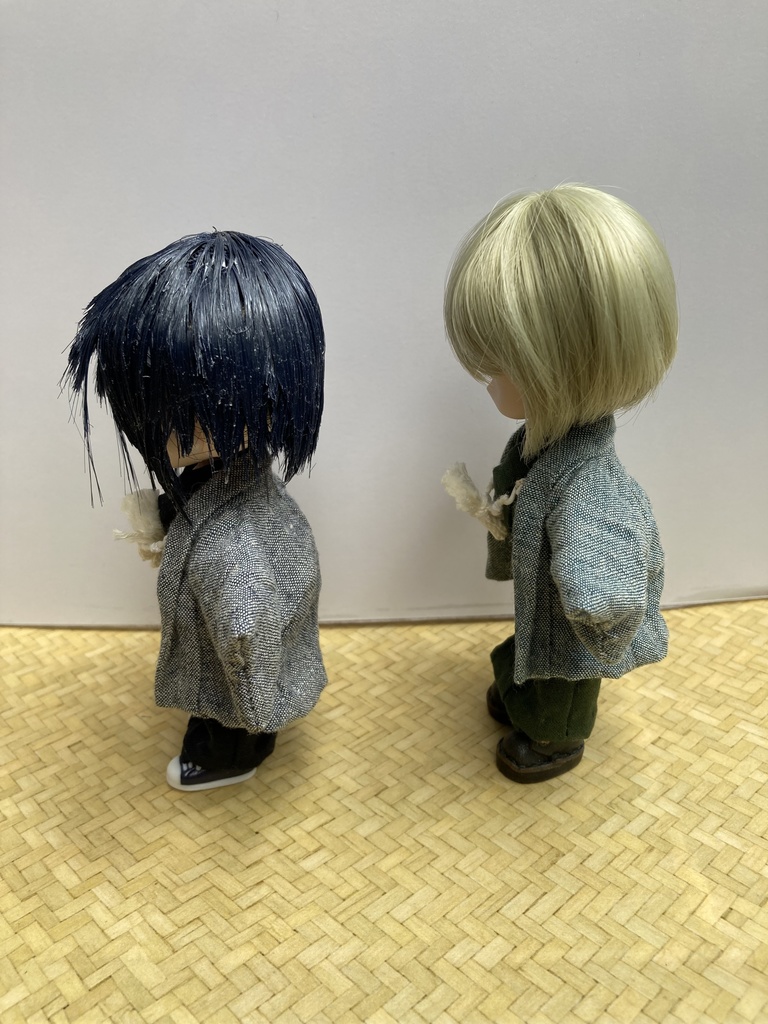 カジュアル着物セット(ねんどろいどどーるノーマルサイズ)