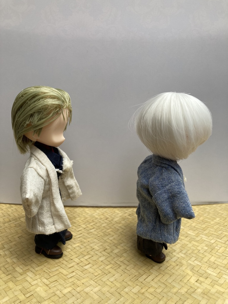 カジュアル着物セット(ねんどろいどどーる身長調整サイズ)