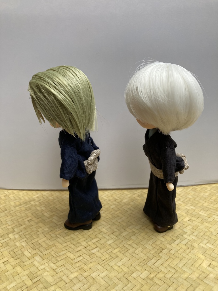 カジュアル着物セット(ねんどろいどどーる身長調整サイズ)