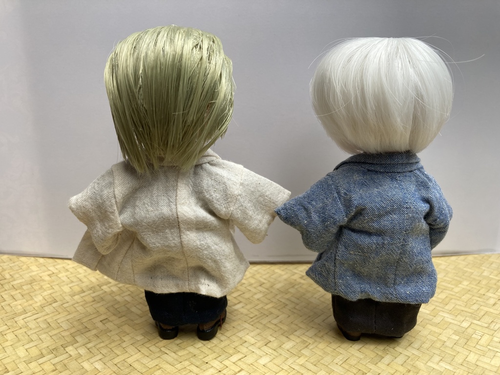 カジュアル着物セット(ねんどろいどどーる身長調整サイズ)