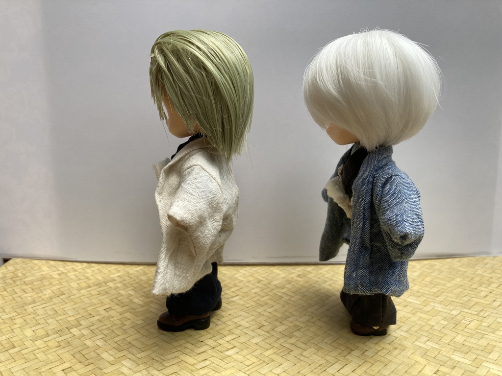 カジュアル着物セット(ねんどろいどどーる身長調整サイズ)