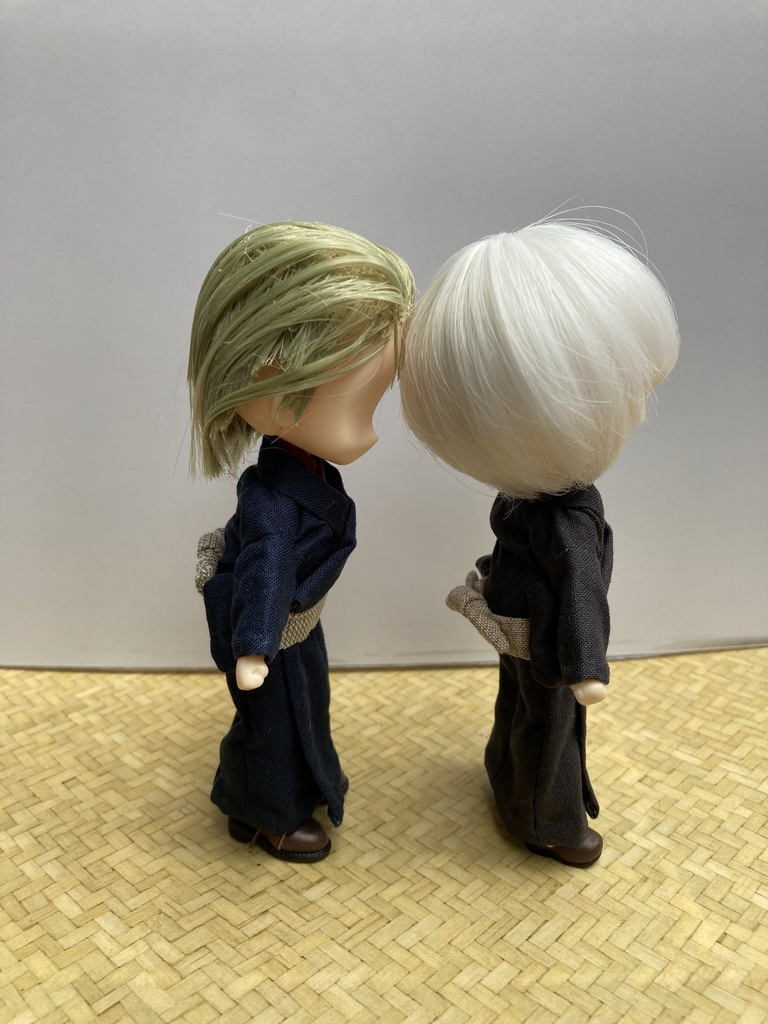 カジュアル着物セット(ねんどろいどどーる身長調整サイズ)