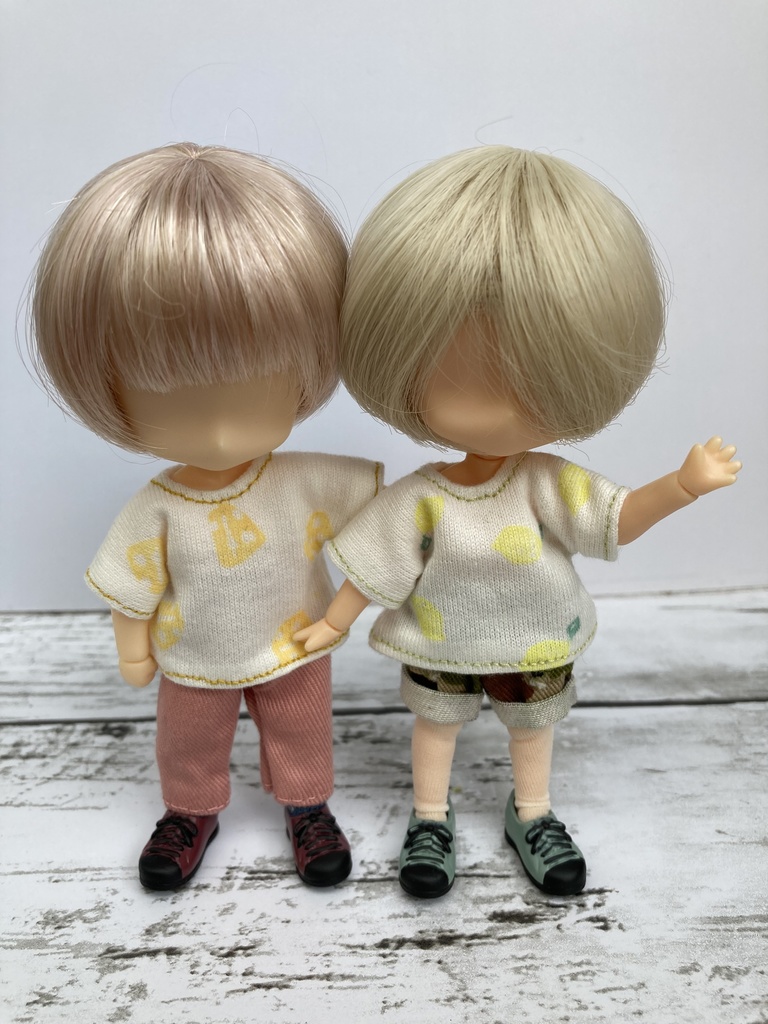 総柄半袖Tシャツ