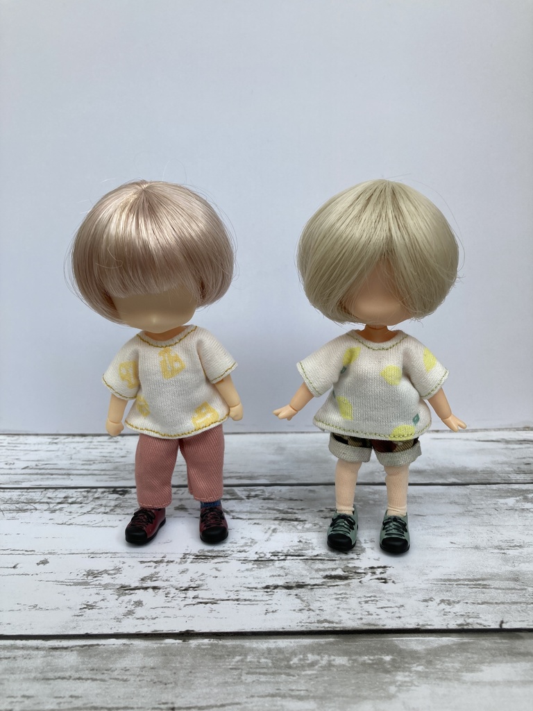 総柄半袖Tシャツ