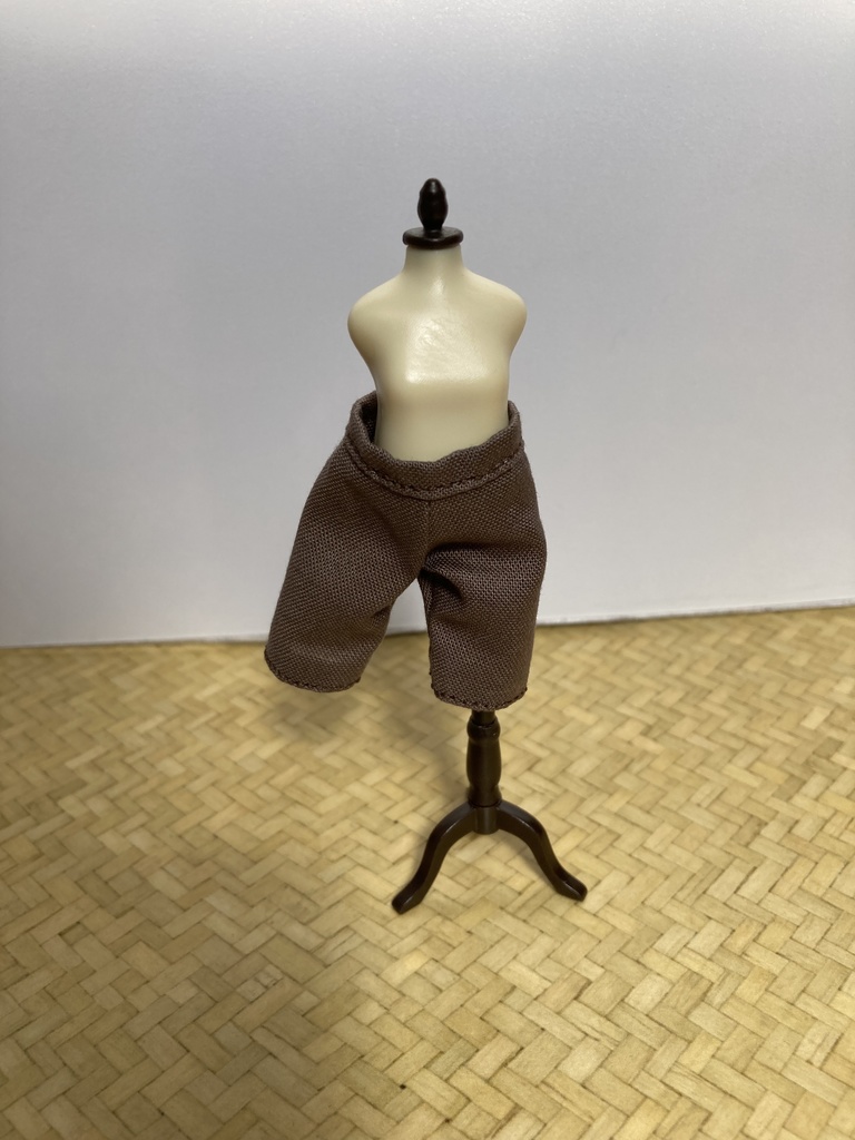 七分丈ワイドパンツ