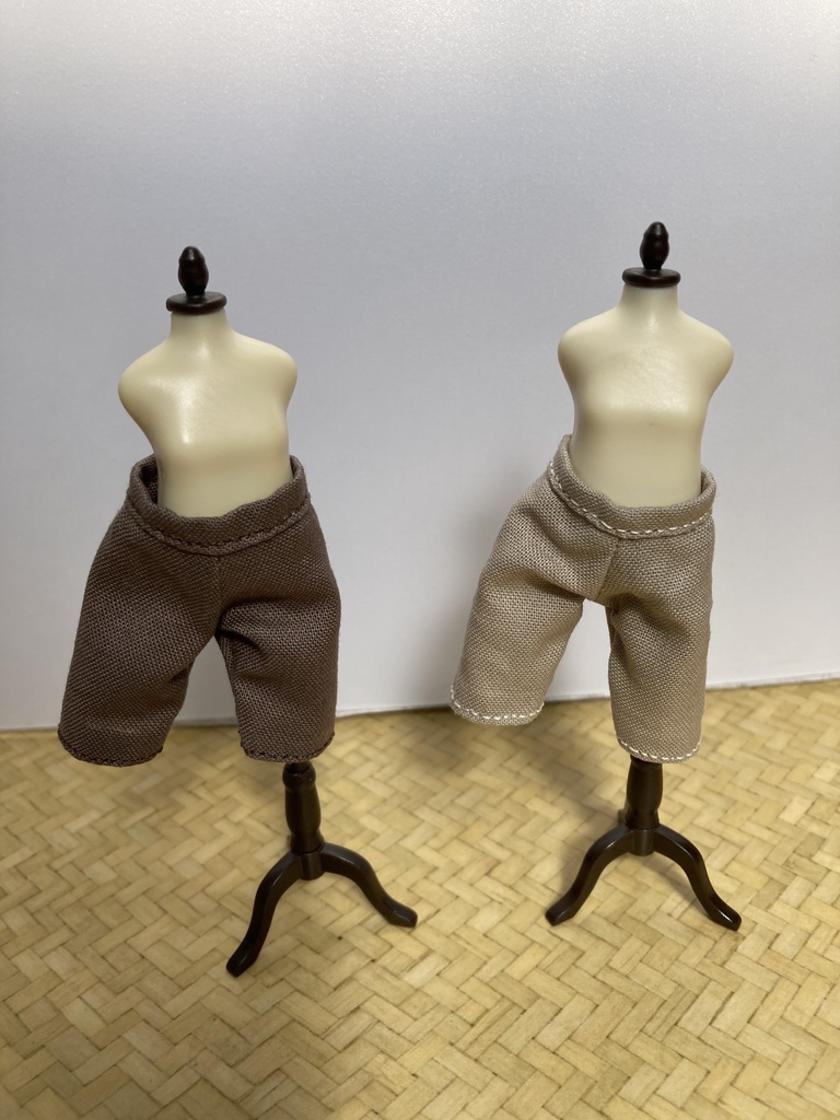 七分丈ワイドパンツ