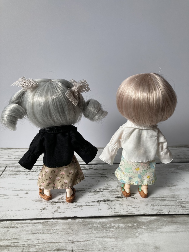 ビッグカラーボレロ・ノースリーブワンピースセット