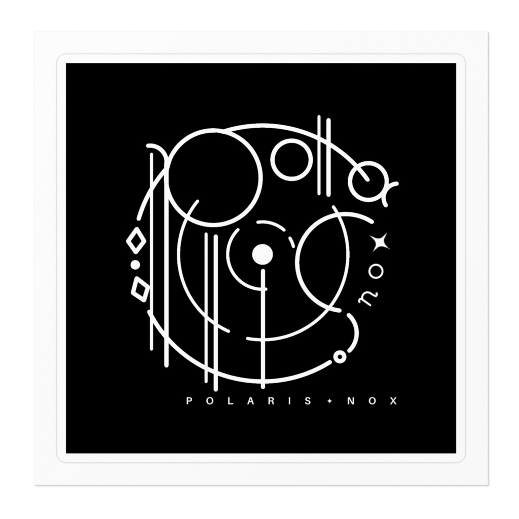 PolarisNox ロゴステッカー①