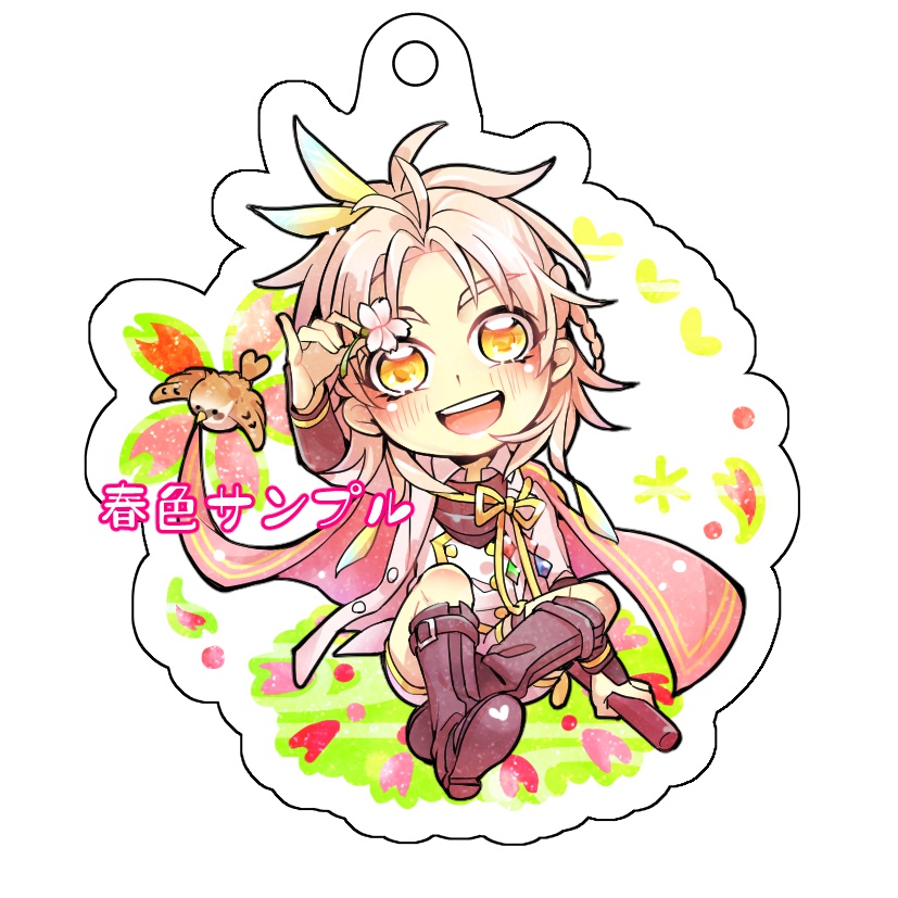 貞ちゃんラメアクキー