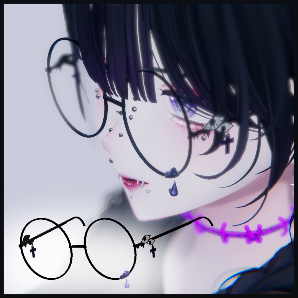 Eyes on you 【VRChat メガネ】
