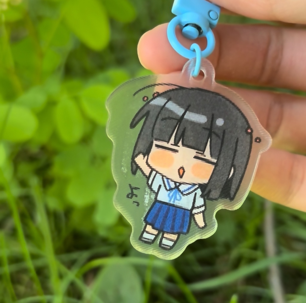 レンチキュラーアクキー（菱口さん）