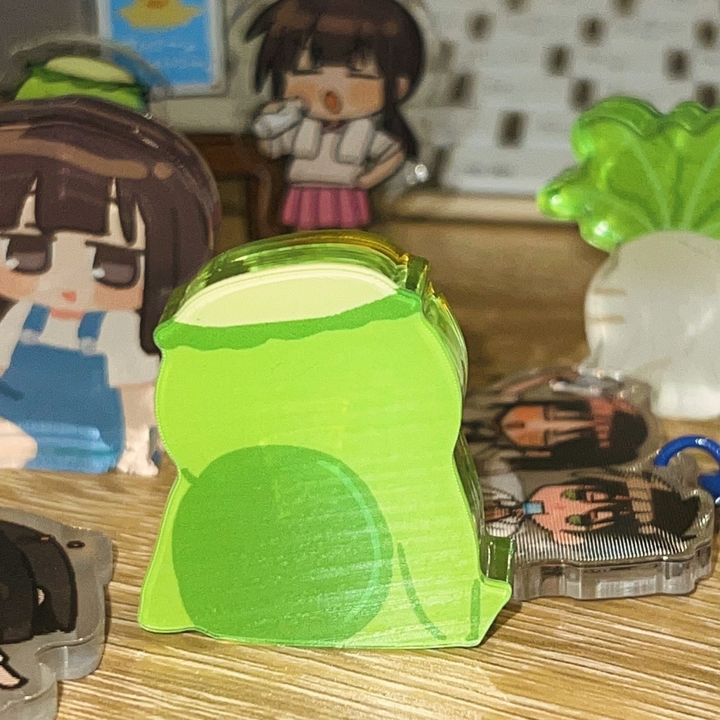 座るよ!アクリルコロット