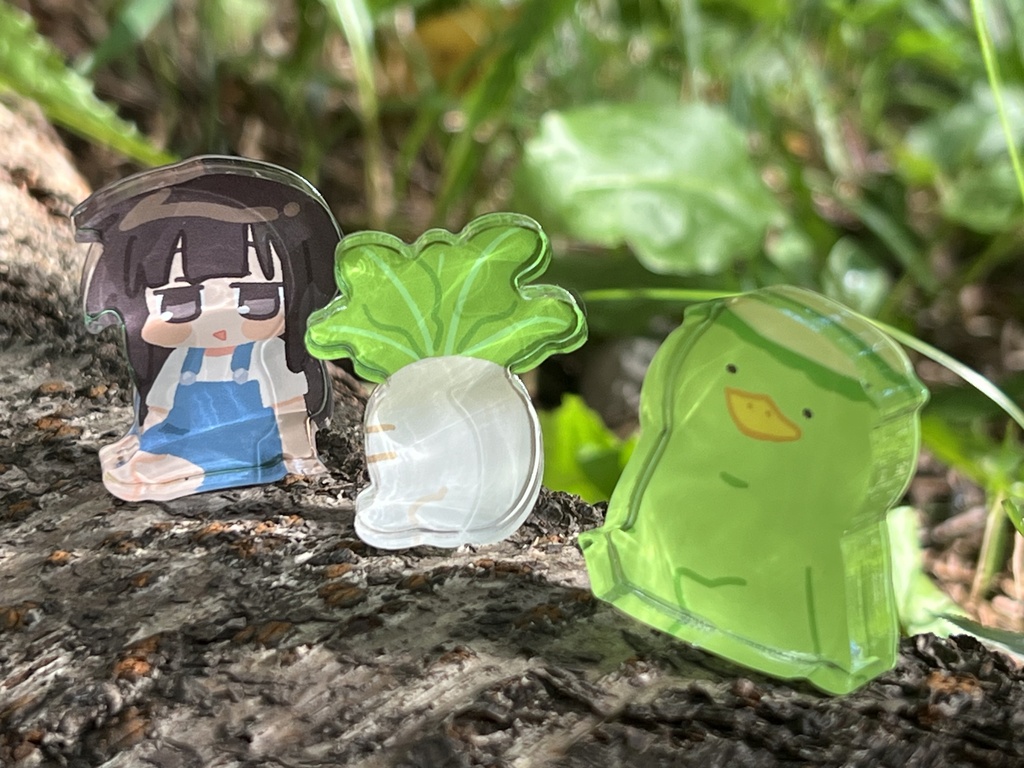 座るよ!アクリルコロット