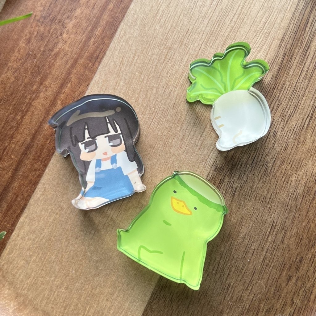 座るよ！アクリルコロット