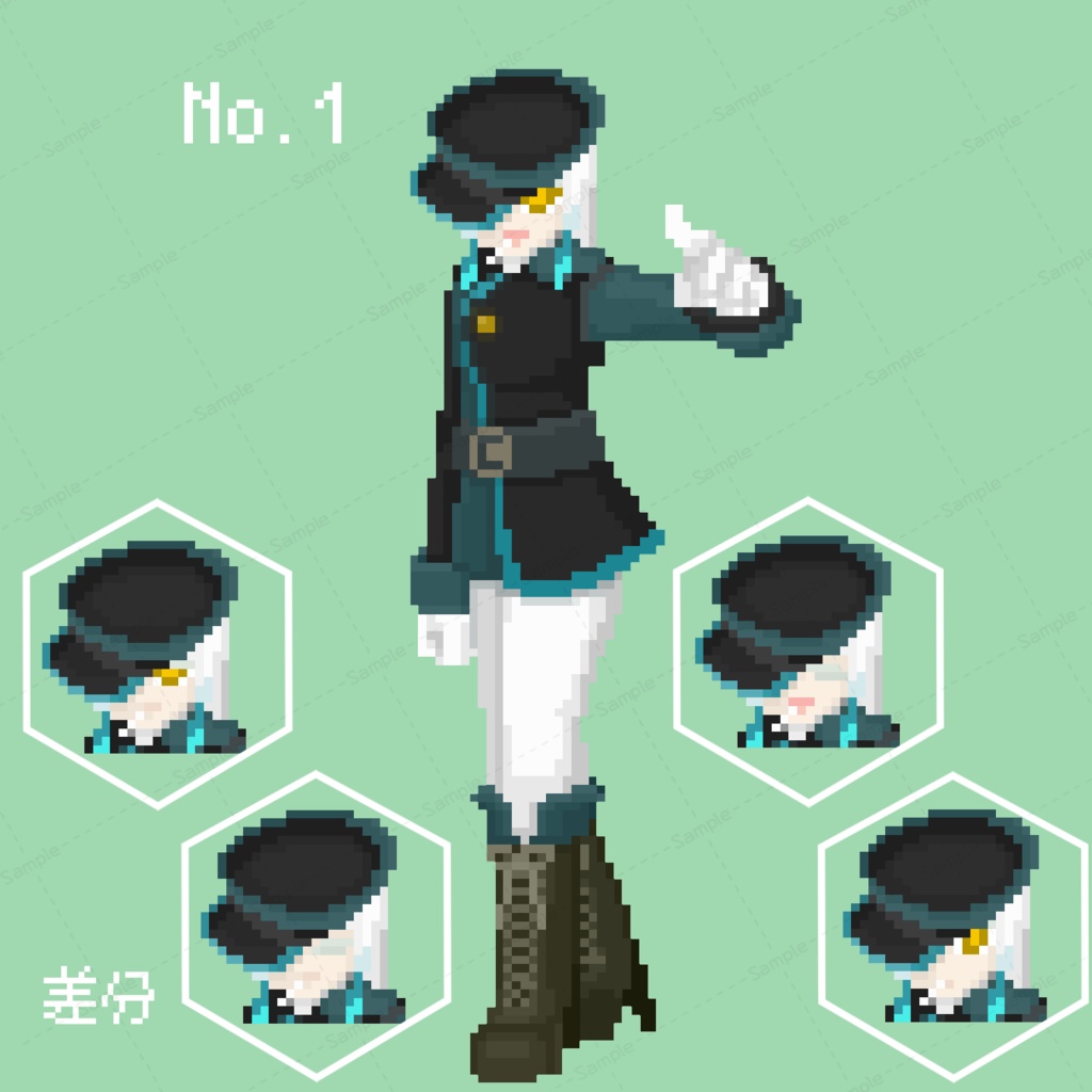 【TRPG立ち絵素材】No.02　女性ペア