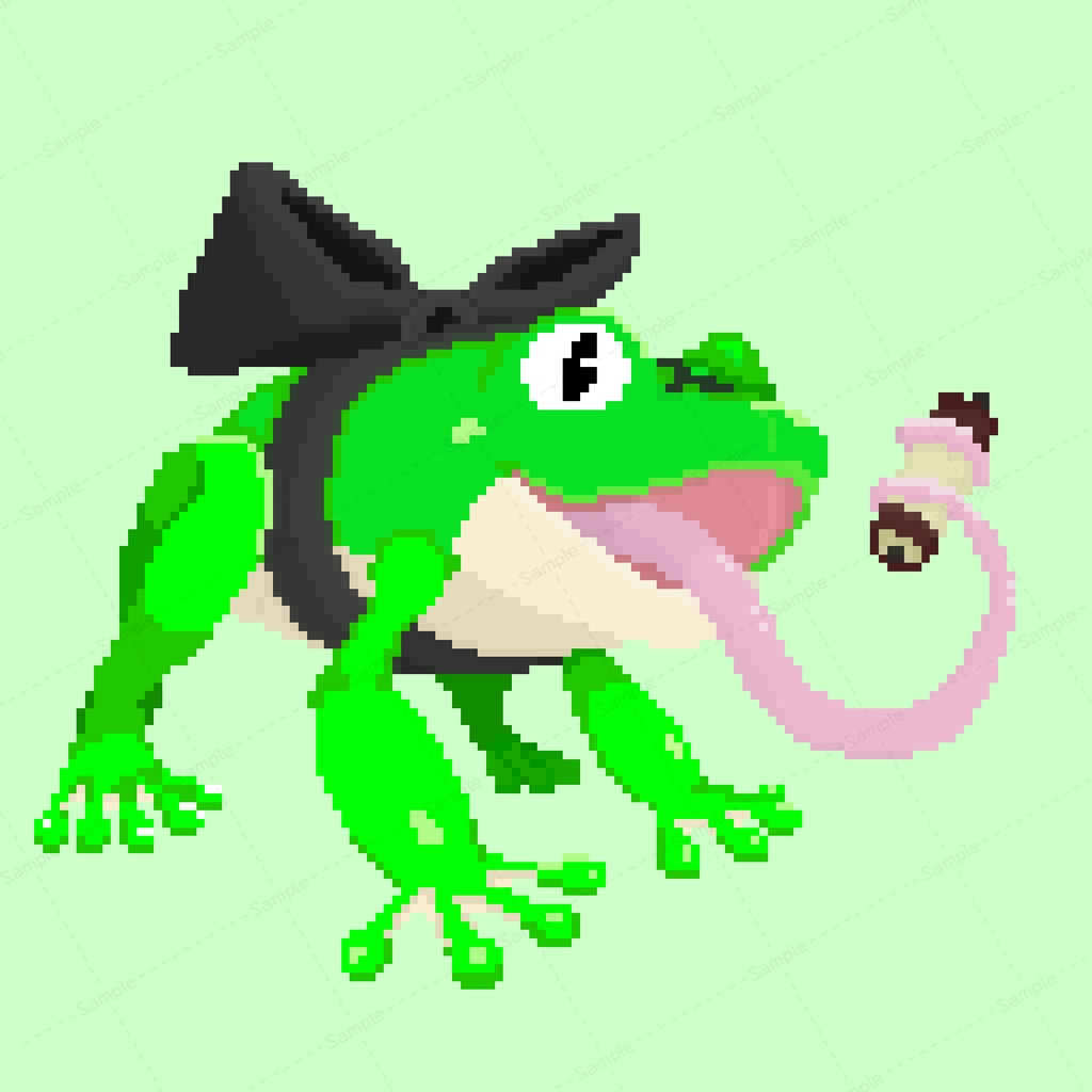 【シノビガミ】公式NPC　ハネマル立ち絵+おまけ【ドット絵】