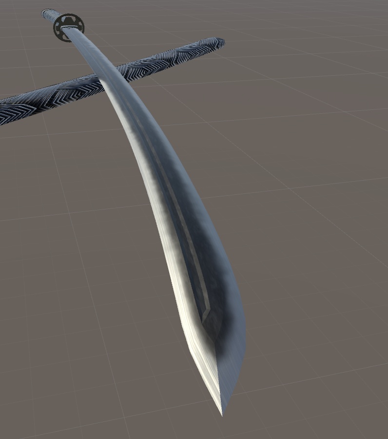 3Dモデル 日本刀『無銘之太刀』+おまけ