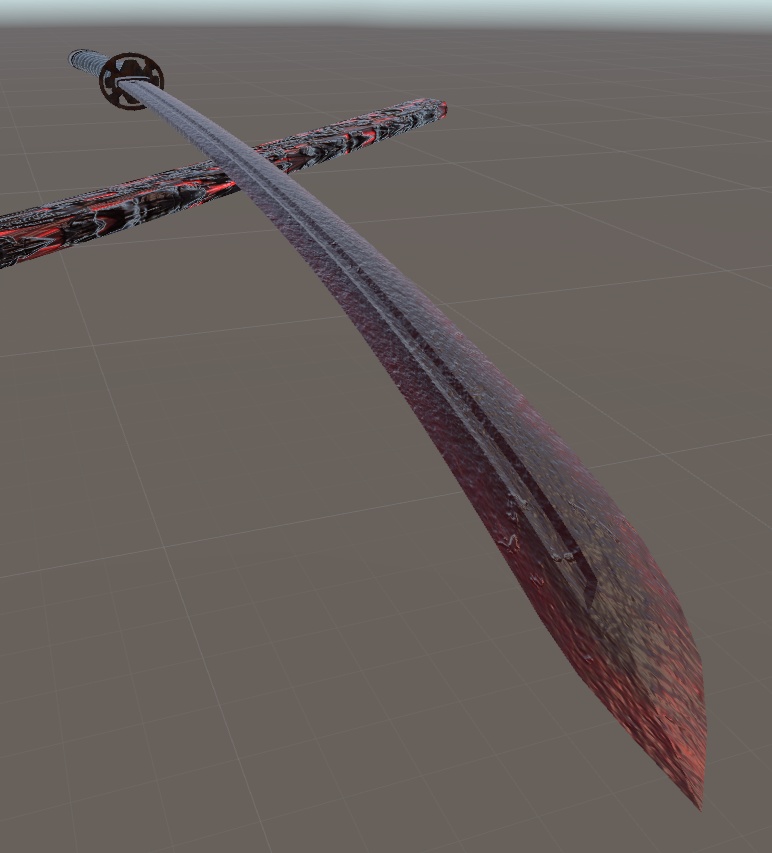 3Dモデル 日本刀『無銘之太刀』+おまけ