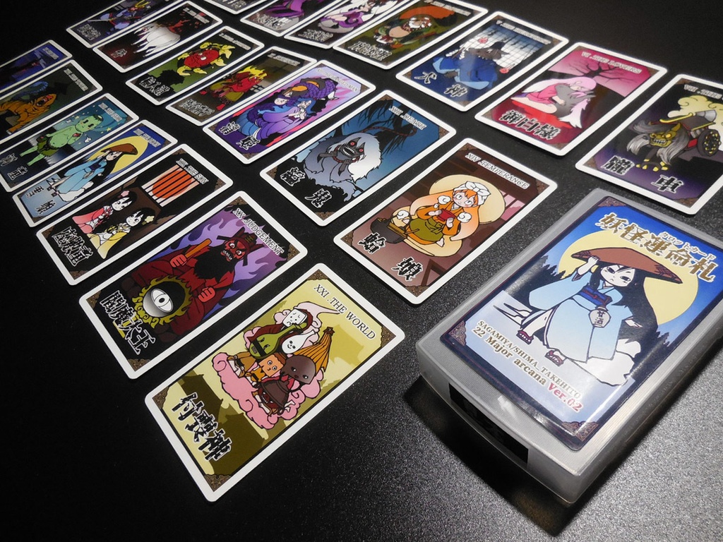 妖怪タロットカード(妖怪運命札Ver02)