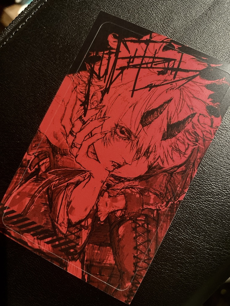 絶対的悪魔ダスクICステッカー