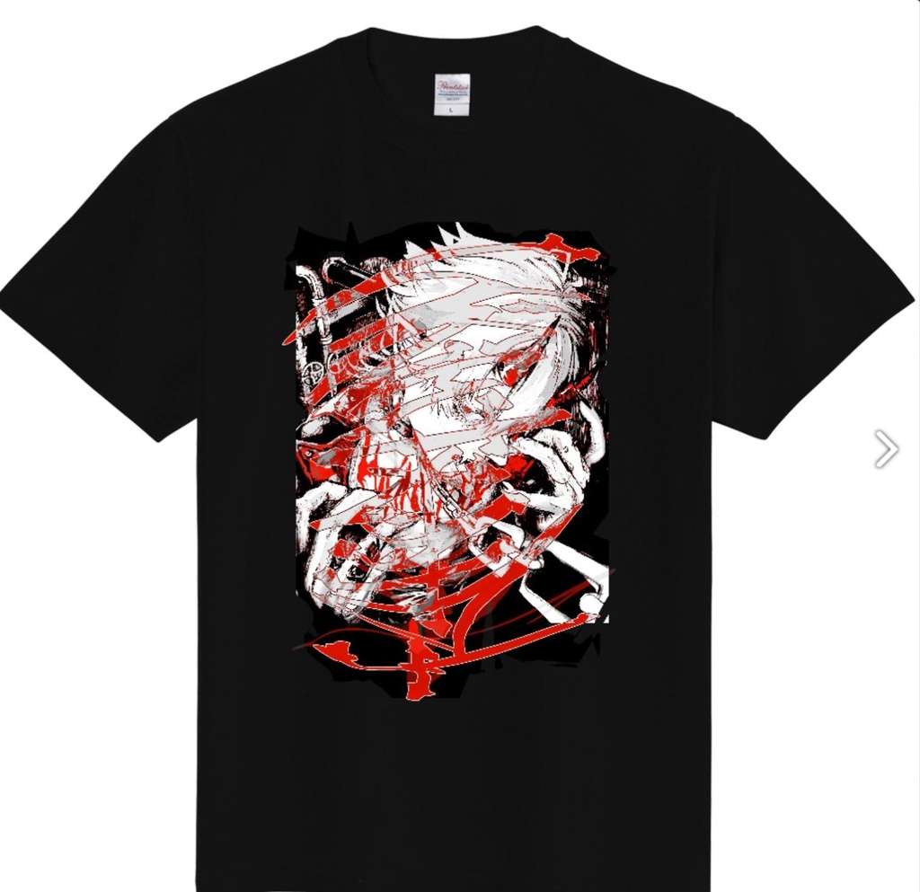 退廃的悪魔Tシャツ(XL)