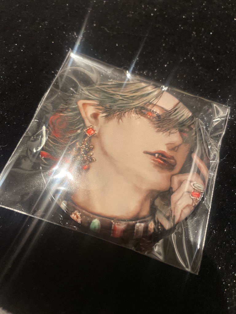 お耽美人外缶バッジ