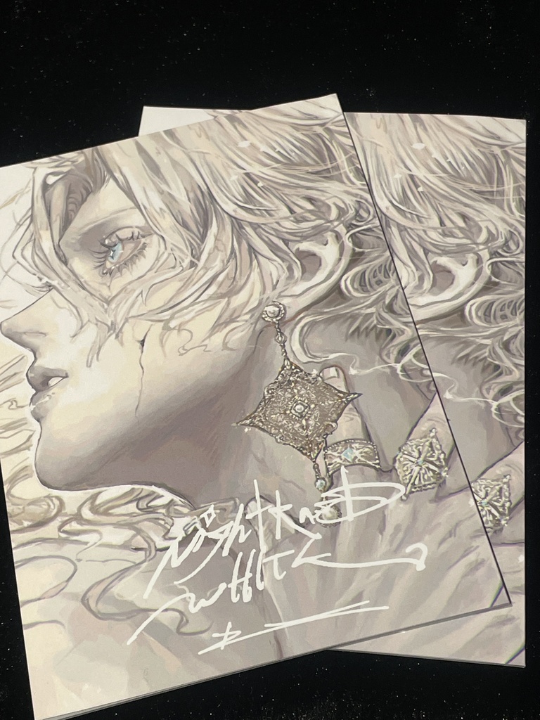 WHITE イラスト画集