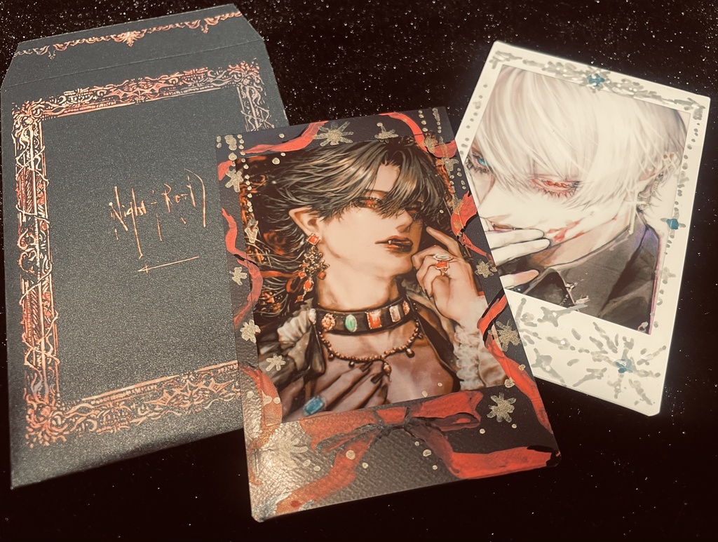 ランダムチェキ（ラクガキしてあります）