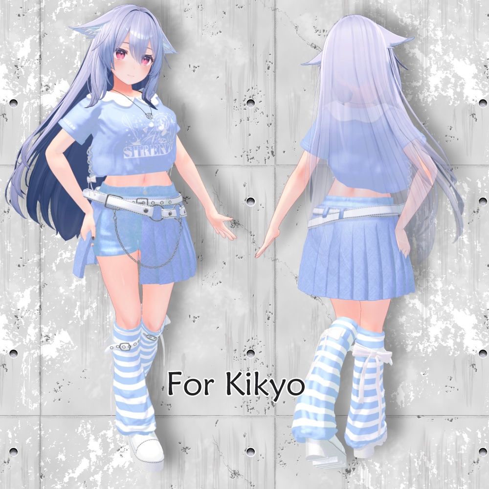 【萌/森羅/桔梗/マヌカ対応】「meteor」VRChat向け衣装