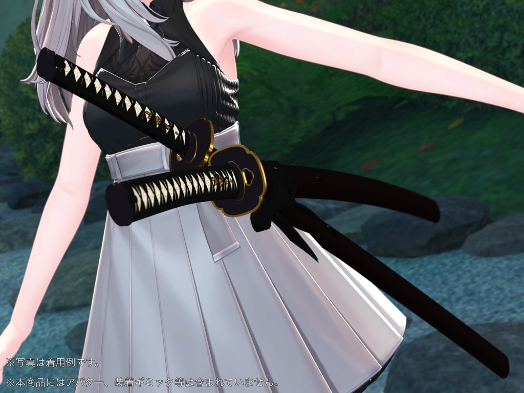 【3Dモデル】打刀/脇差