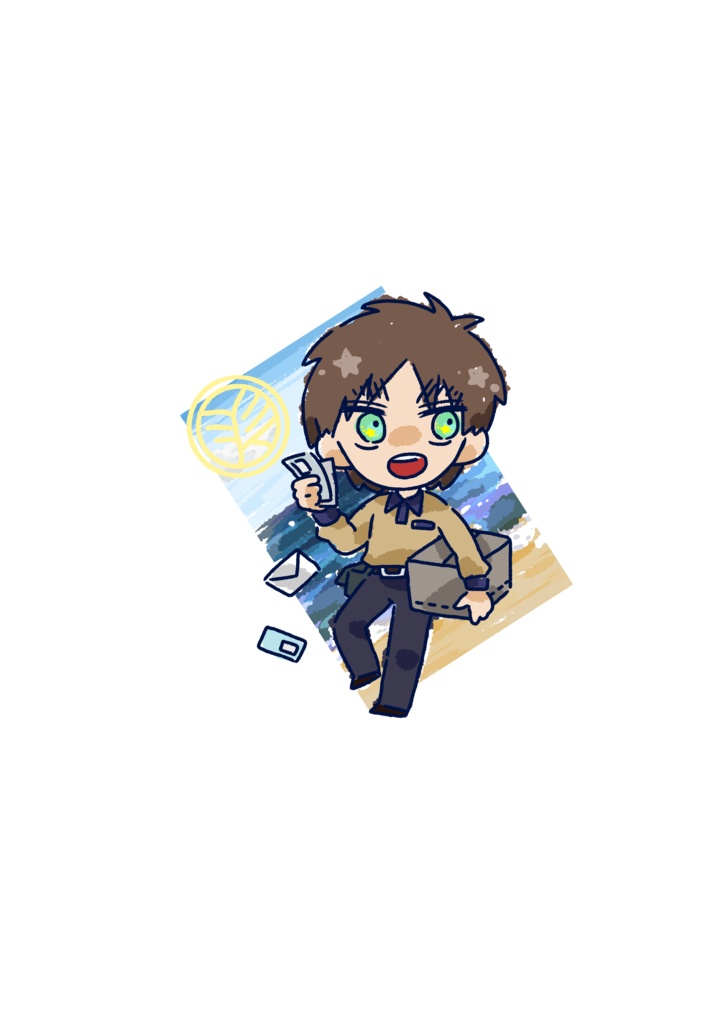 なじみアクリルキーホルダー