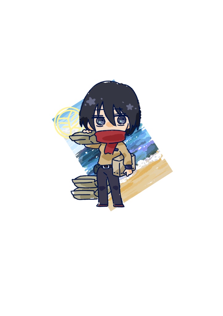 なじみアクリルキーホルダー