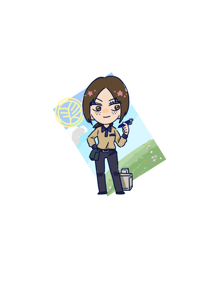 ユミル&クリスタアクリルキーホルダー