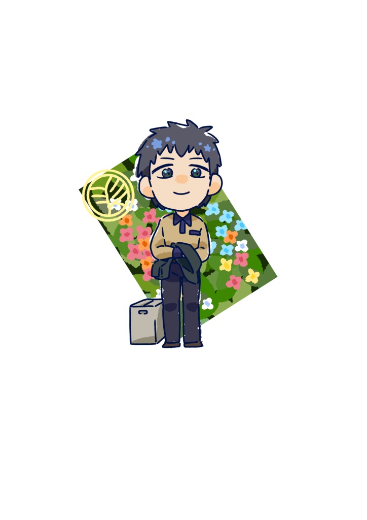 やまおくアクリルキーホルダー