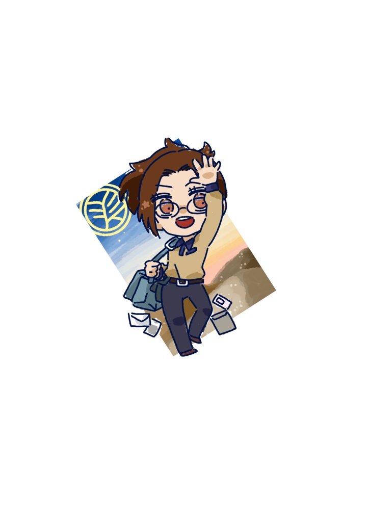 幹部組アクリルキーホルダー