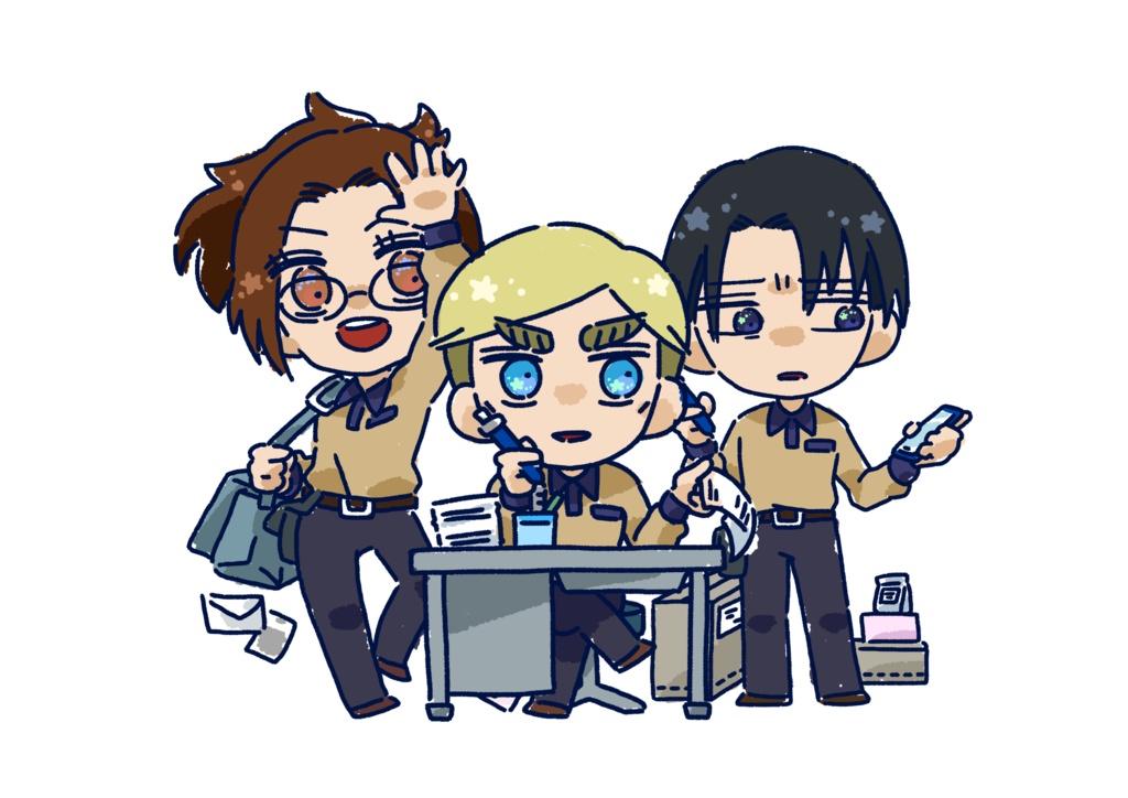 幹部組アクリルキーホルダー