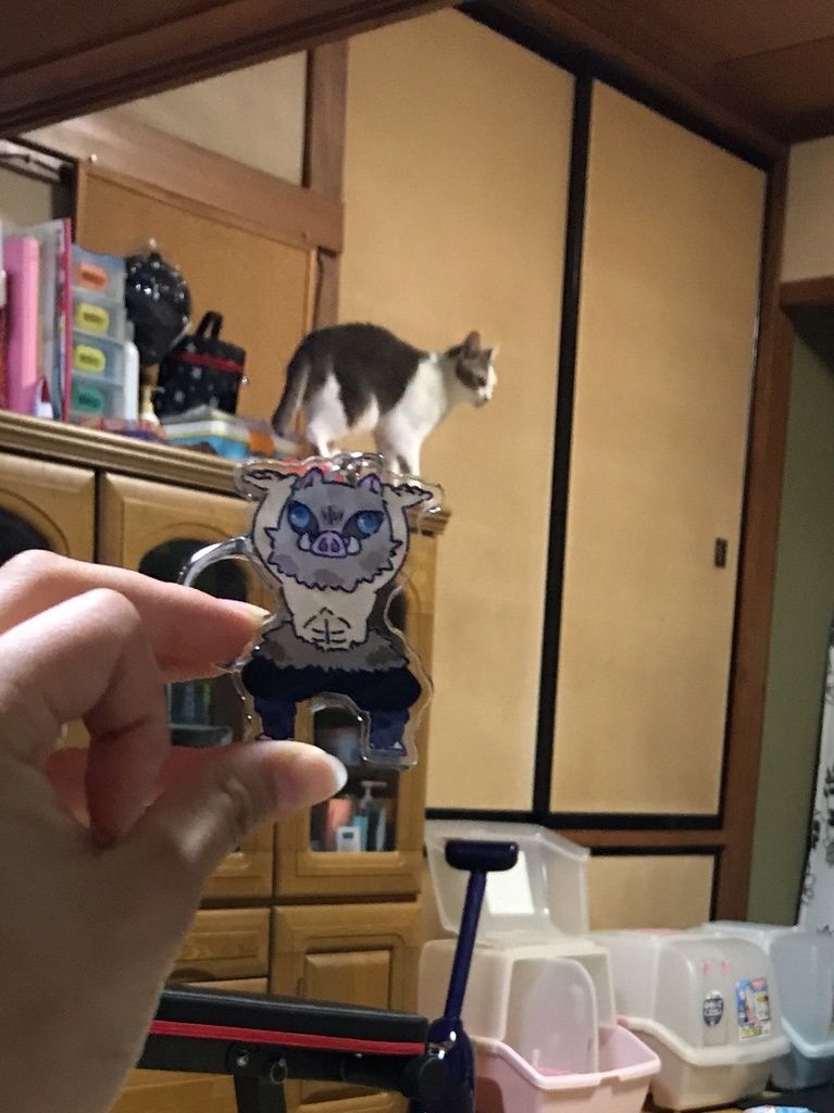 おにめつブレードアクリルキーホルダー