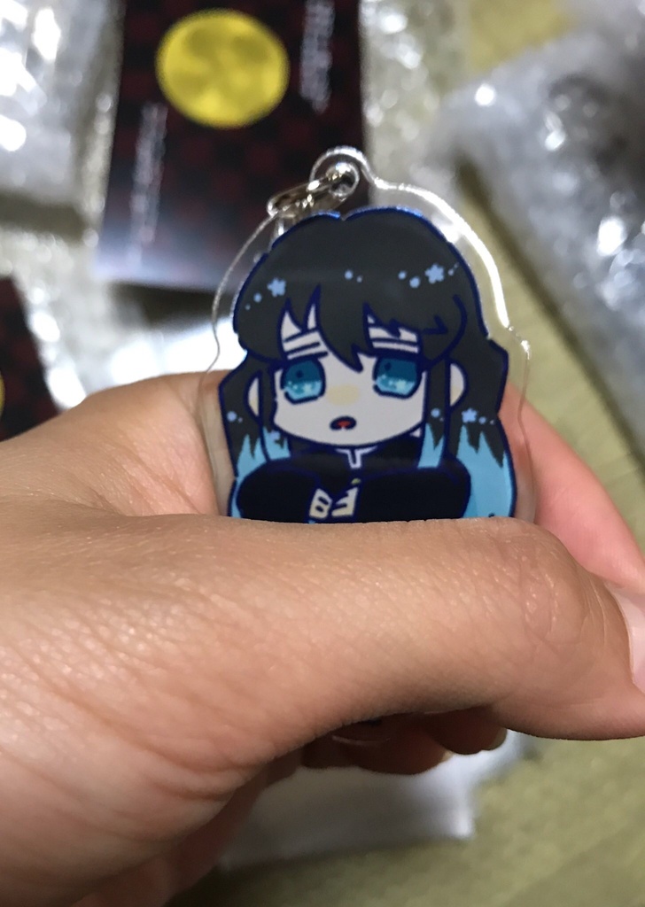 おにめつブレードアクリルキーホルダー