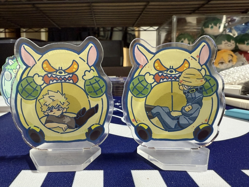 ペットハウスぶち込み師弟アクリルスタンド