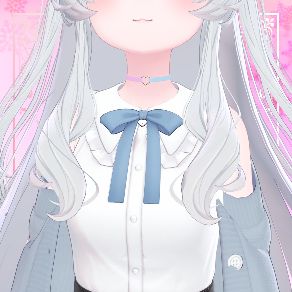 ライム専用 バイカラーチョーカー