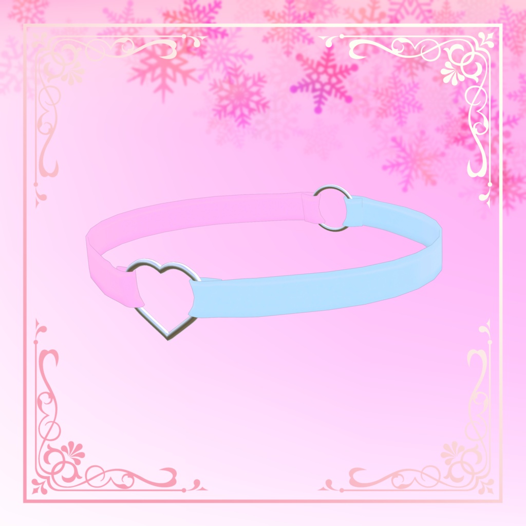 ライム専用 バイカラーチョーカー