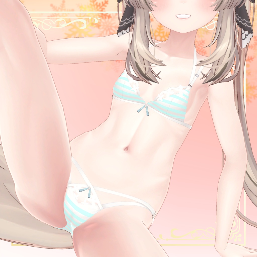 マヌカ専用 縞々下着テクスチャ