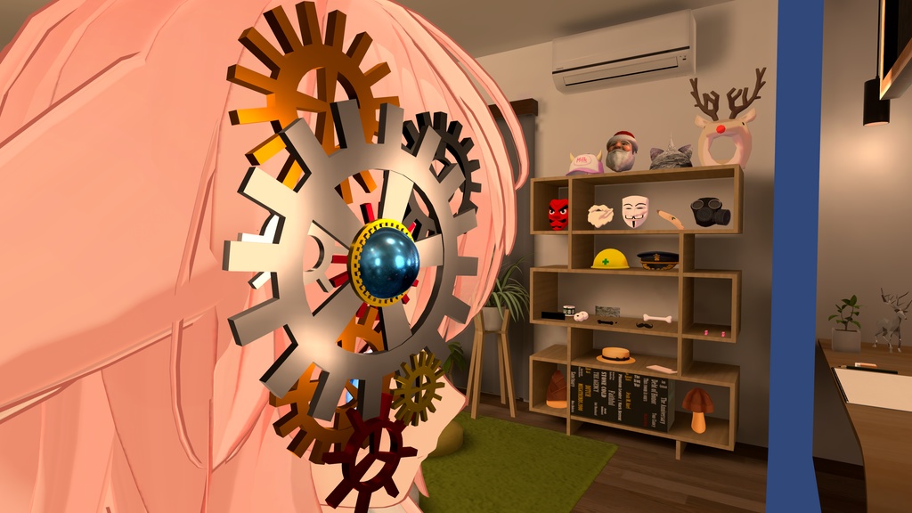 【VRC想定】歯車の飾り