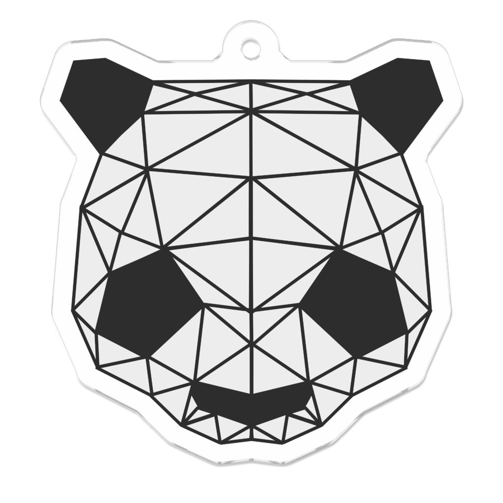 『PolygonPanda』アクリルキーホルダー