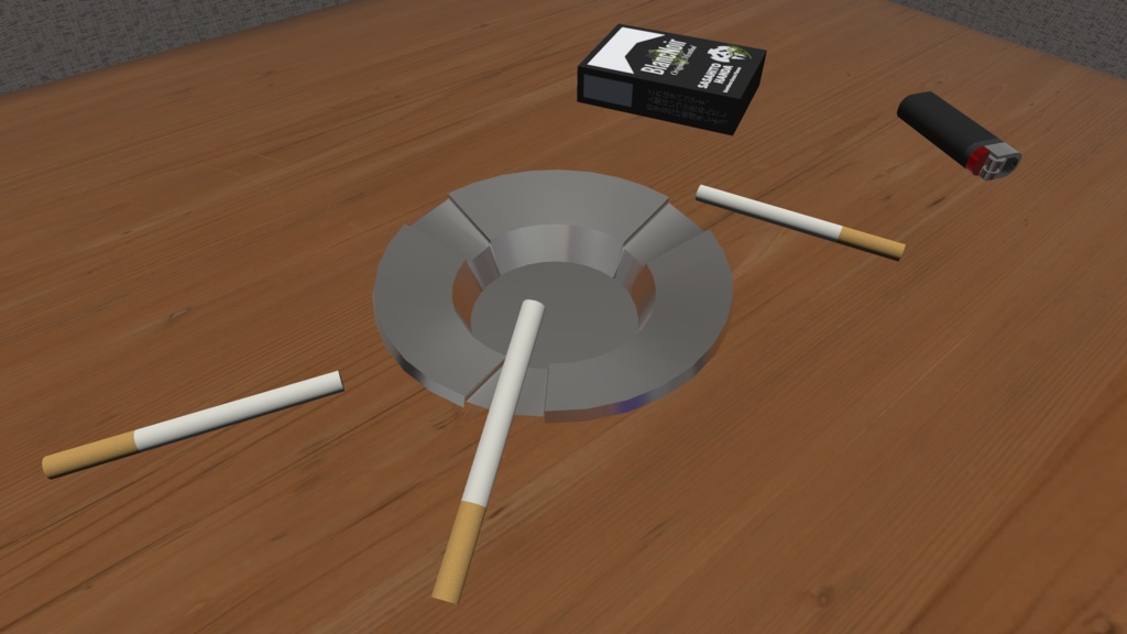 【cluster用】Sasa式タバコギミック