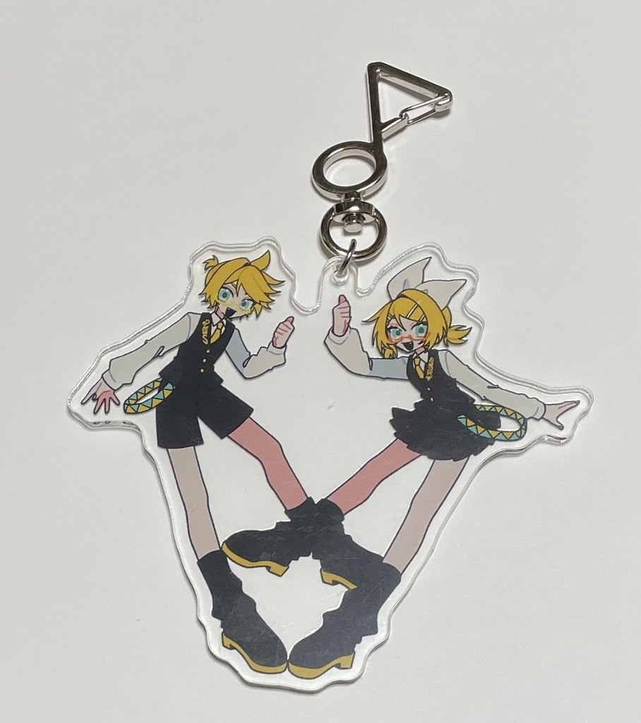 「決めズル」アクリルキーホルダー
