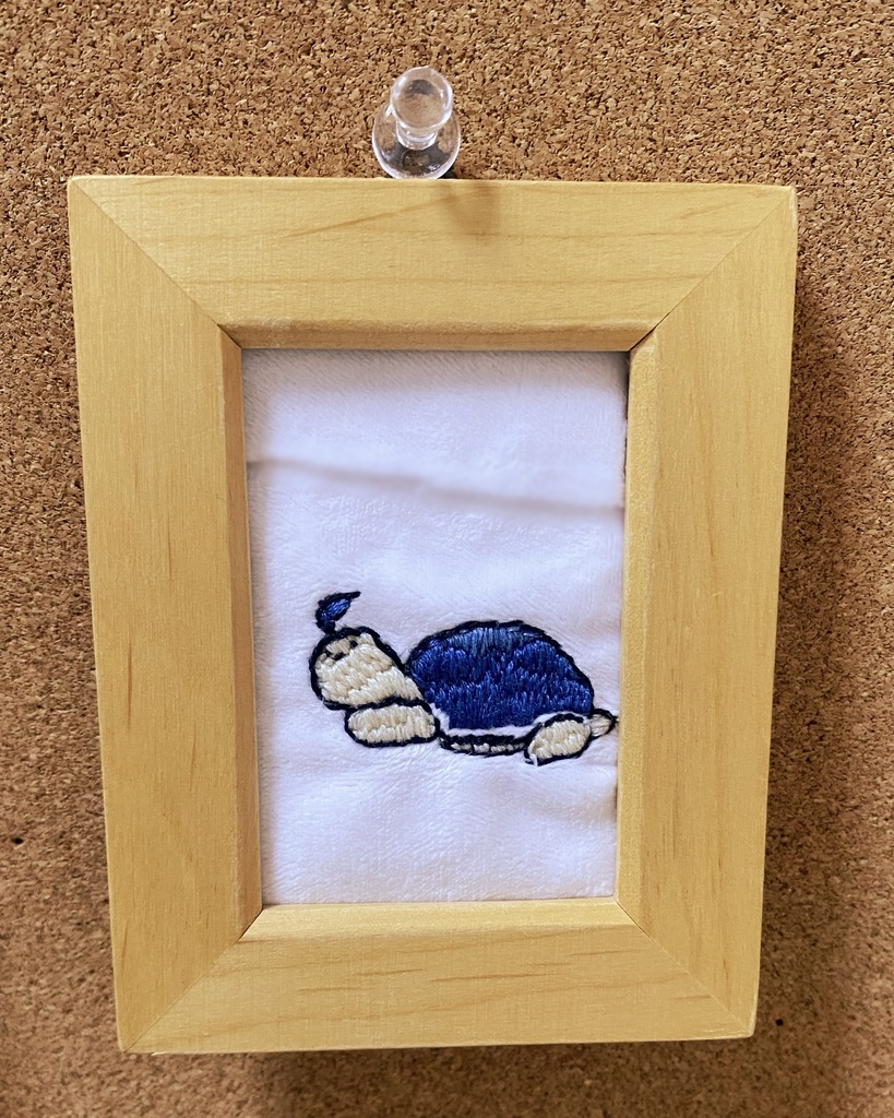 atnrアニマル 刺繍額 ※受注2025/12/15まで