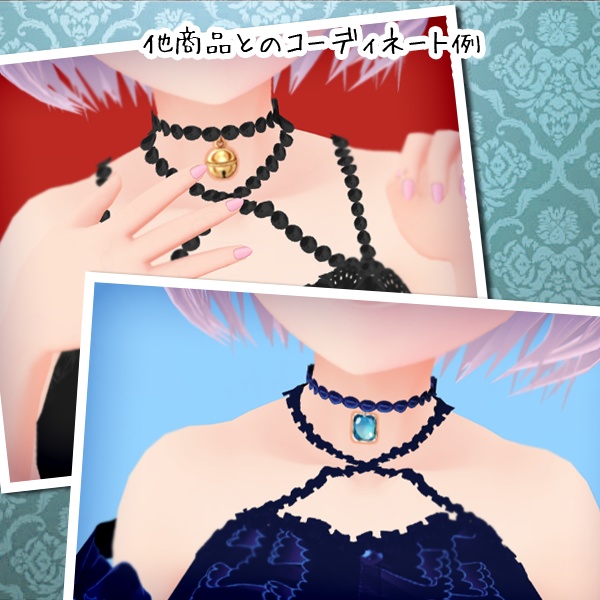 #VRoid正式版(stable ver.)&Beta:《3Colors》パーティードレス&靴セット/puffy skirt dress:セシル変身