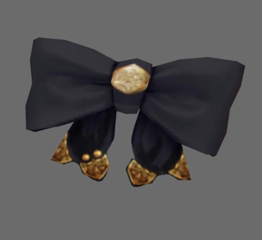 #VRoid正式版(stable ver.)&Beta:《リボン単品販売あり》ヴィクトリアゴシックリボン+ワンピース/ Victoria's Gothic Lolita Ribbon&Onepiece:セシル変身