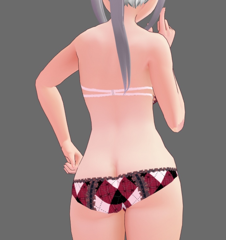 #VRoid正式版(stable ver.)&Beta:16種類のストラップレスブラジャー&ショーツセット/16kinds of bra&panty lingerie sets